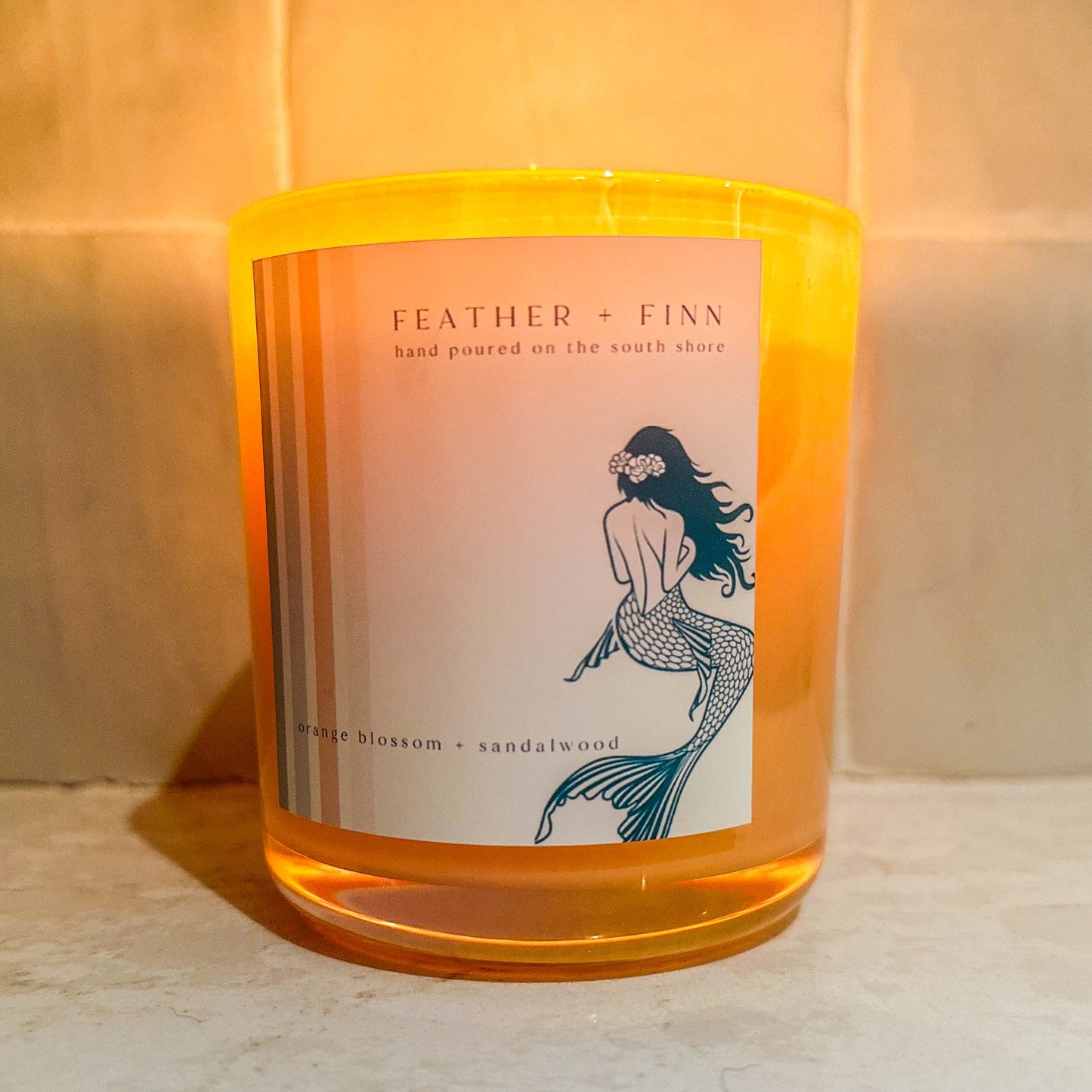Salty Daughter Home x Feather & Finn Fragrance No.1: Orange Blossom & Sandalwood